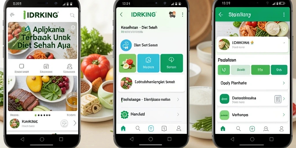 Tampilan antarmuka IDRKING yang intuitif dan mudah digunakan.