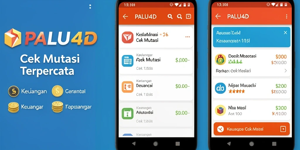 Tampilan antarmuka pengguna PALU4D dengan fitur Cek Mutasi yang informatif.